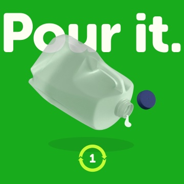 Pour it